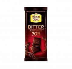 Alpen Gold Горький шоколад 70%
