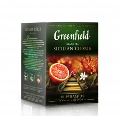 Чай Grinfield Sicilian Citrus, 25 пакетиков