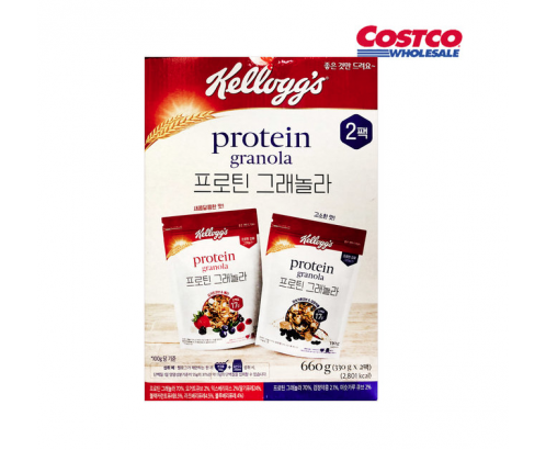 Хлопья на завтрак KELLOGG'S PROTEIN GRANOLA 330гр. х2 шт