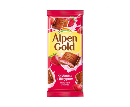 Alpen Gold Клубнично-йогуртовая начинка
