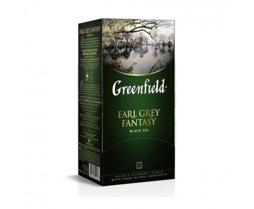 Чай Greenfield Earl Grey Fantasy, 25пакетиков