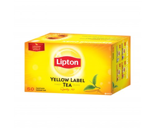 Чай Lipton, 50 пакетиков