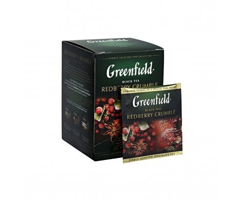 Чай Grinfield Redberry Crumble, 20 пирамидок