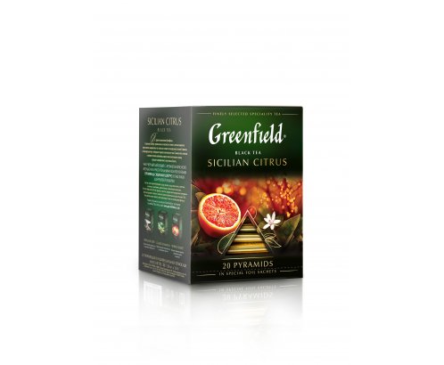 Чай Grinfield Sicilian Citrus, 25 пакетиков
