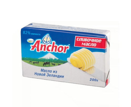 Сливочное масло ANCHOR. 200 гр.